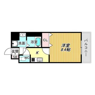 サンティール【5階】の間取り