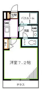 東京都杉並区成田東5【アパート】の間取り