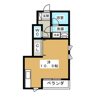 レーベン【1階】の間取り