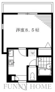 CityRoad三軒茶屋【3階】の間取り
