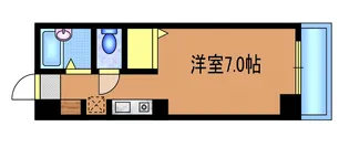 ユーティ・キアス【3階】の間取り