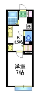 ミカーレ【2階】の間取り