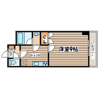 アーバンヒルズ国見【4階】の間取り