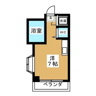 東京都目黒区三田1【マンション】の間取り