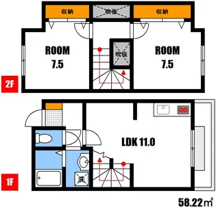 ニュークレストール光ケ丘の間取り