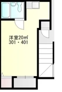 プレアール谷町【3階】の間取り