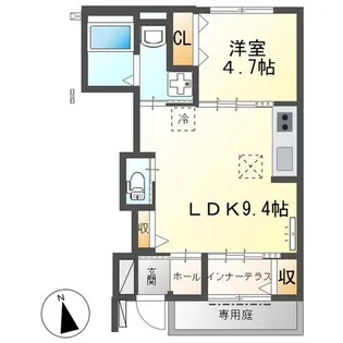 M’sIII【1階】の間取り
