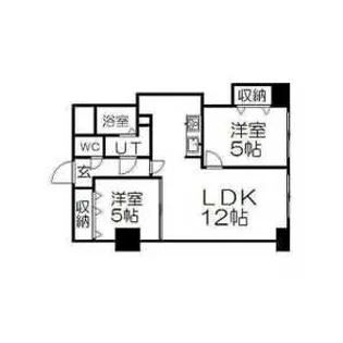 REEF suite【3階】の間取り