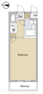 ビリジアン目白【3階】の間取り