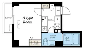 東京都台東区三筋2【マンション】の間取り