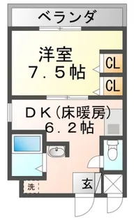 第18関根マンション【3階】の間取り