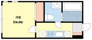 アザーレ・クオン読売ランド前 壱番館【1階】の間取り