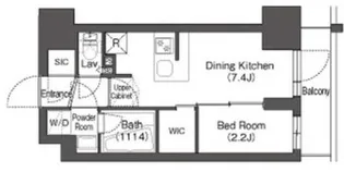 コンフォリア王子【9階】の間取り
