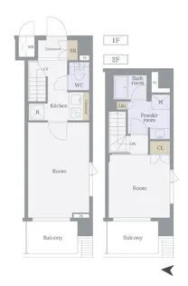 ルーブル錦糸町弐番館の間取り