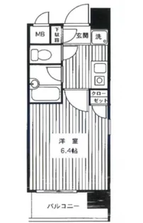アーバイル三田慶大前【7階】の間取り