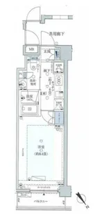 銀座二丁目レジデンス【5階】の間取り