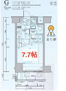 SYNEX 横濱阪東橋II【8階】の間取り