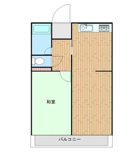 モナークマンション甲府II【1階】の間取り