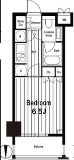 プラティーク・キューヴ【6階】の間取り