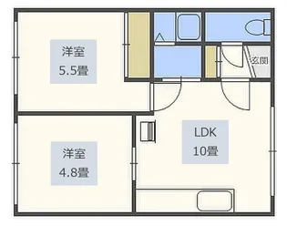 ハイグレード86【1階】の間取り