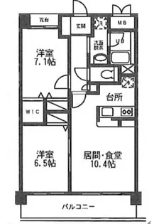 セルアローム【1階】の間取り
