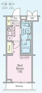 HY’s 新宿西落合【2階】の間取り
