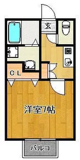 フィオーレヒノクマ【2階】の間取り