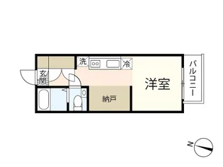 フェリーチェ【2階】の間取り