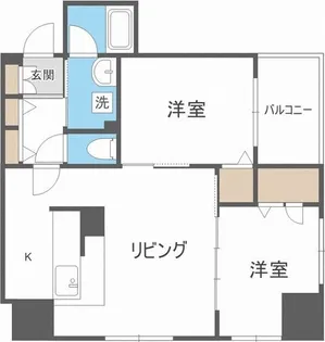 パルティーレ創成イースト【4階】の間取り