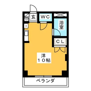 サンライズ霧島【1階】の間取り