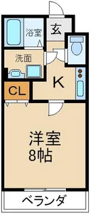 アンジェリック長尾【1階】の間取り