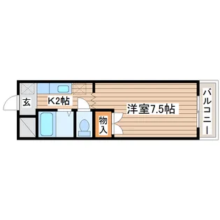 ファーイーストメゾン【3階】の間取り