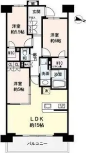 プレシス仙台高砂【14階】の間取り