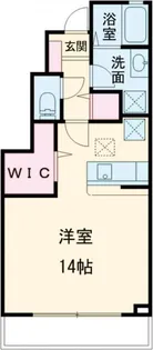 ラディエノール【1階】の間取り