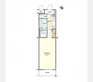 BLESS北新宿【5階】の間取り