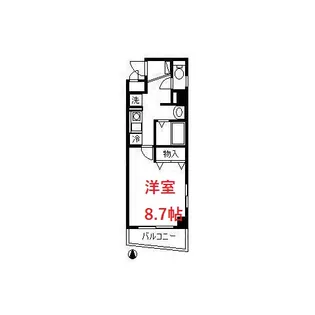 シンフォニーコート【1階】の間取り