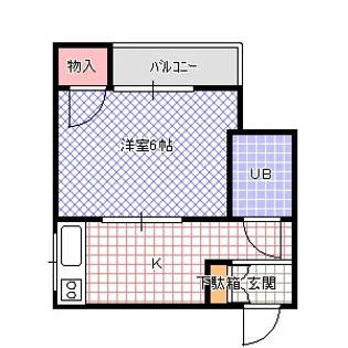 サンシャイン香里園V【1階】の間取り