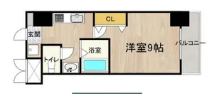 CITY SPIRE烏丸御池【8階】の間取り