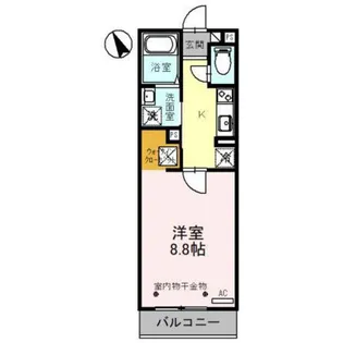 ハイエストヒル【1階】の間取り