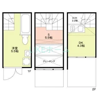 シーサイド船橋栄町【1階】の間取り