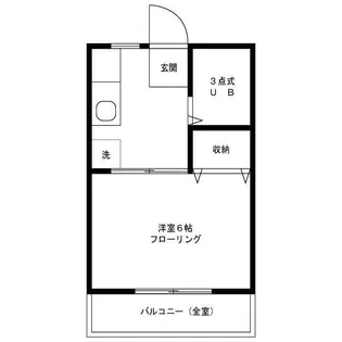サンハイツオーク【2階】の間取り