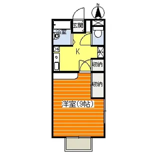 TS KAPALUA【1階】の間取り