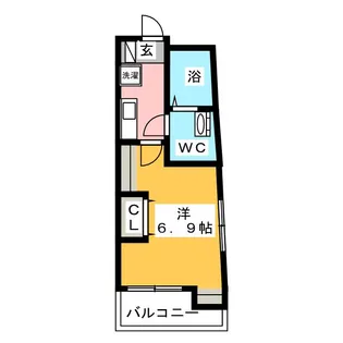 クレスト保土ヶ谷【1階】の間取り