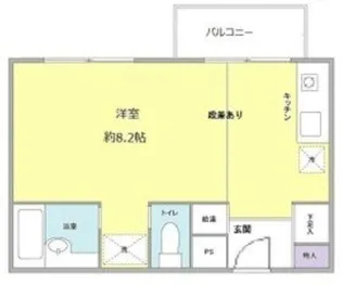 セントラルハイツ津雲台【3階】の間取り