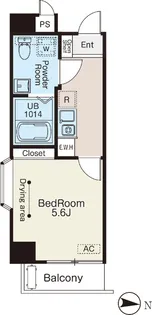 SS.FLAT高円寺【5階】の間取り