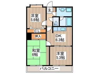 ル・プランシェの間取り