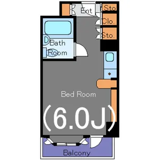 インペリアル南麻布コート&サテライト【5階】の間取り