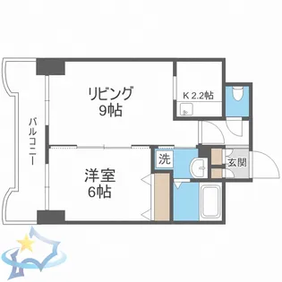 ティアラFCサイド【2階】の間取り