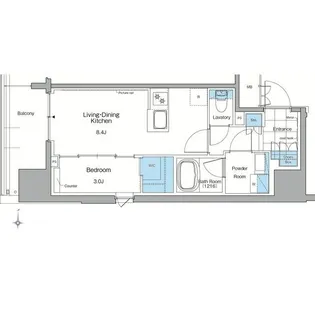 ルフォンプログレ赤羽マークス【3階】の間取り
