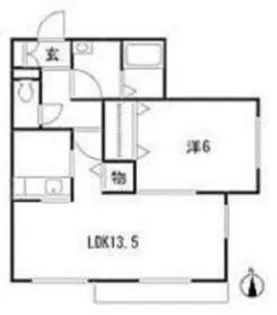 メゾン・ド・エスポワール【3階】の間取り